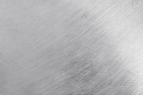 Arkaplanı Çizilmiş Eski Alüminyum Metalin Dokusu — Stok fotoğraf