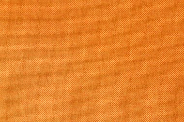 Arka plan için turuncu kumaş dokusu, doğal tekstil deseni.