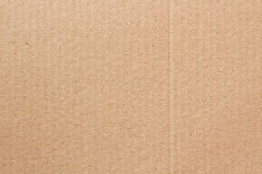 Karton yaprak dokusu arka planı, geri dönüşüm kahverengi karton kutu deseninin ayrıntıları.