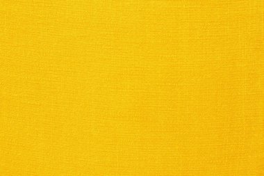 Arka plan için sarı keten kumaş kumaş dokusu, doğal tekstil deseni.