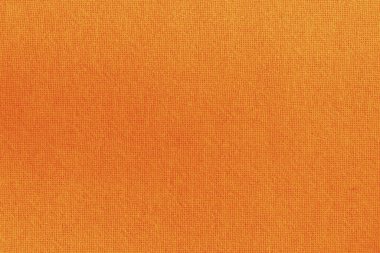 Arka plan için turuncu kumaş dokusu, doğal tekstil deseni.