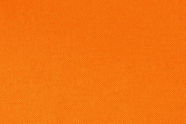 Arka plan için turuncu kumaş dokusu, doğal tekstil deseni.