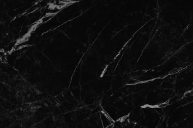 Arkaplan ve tasarım iç veya dış görünümü için yüksek çözünürlüklü siyah mermer dikişsiz doku, karşı üst görünüm.