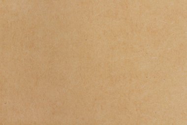 Karton yaprak dokusu arka plan, kahverengi kraft kağıdının klasik tarzı.