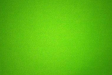 Arka plan için yeşil pamuk kumaş dokusu, doğal tekstil deseni.