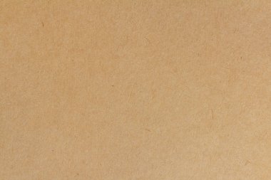 Karton yaprak dokusu arka plan, kahverengi kraft kağıdının klasik tarzı.