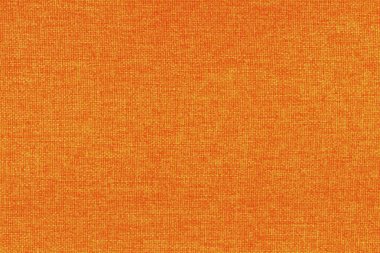 Arka plan için turuncu kumaş dokusu, doğal tekstil deseni.