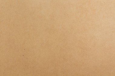 Karton yaprak dokusu arka plan, kahverengi kraft kağıdının klasik tarzı.