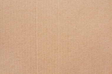 Karton yaprak dokusu arka planı, geri dönüşüm kahverengi karton kutu deseninin ayrıntıları.