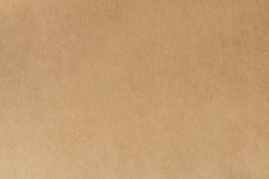 Karton yaprak dokusu arka plan, kahverengi kraft kağıdının klasik tarzı.