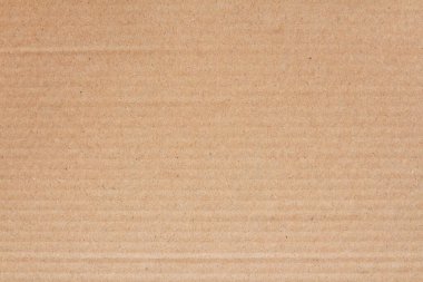 Karton yaprak dokusu arka planı, geri dönüşüm kahverengi karton kutu deseninin ayrıntıları.
