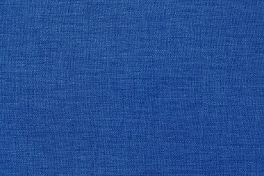 Arka plan için koyu mavi kumaş kumaş dokusu, doğal tekstil deseni.