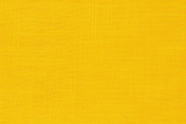 Arkaplan için sarı kumaş dokusu, doğal tekstil deseni.