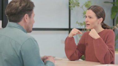 Fighting Creative Business People Arguing with Each other