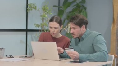 Creative Business People Shopping Online on Laptop, Banking