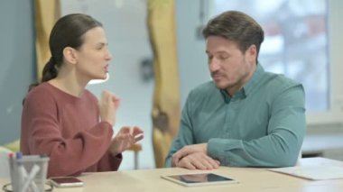 Young Creative Young People Talking in Office