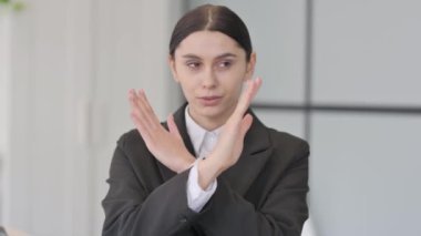 Buisnessman 'ın Reddetme Teklifi Portresi