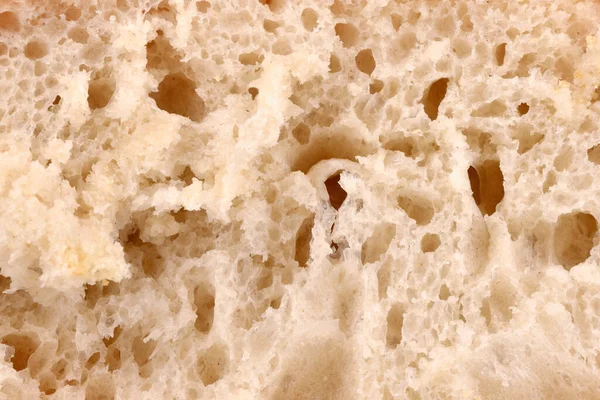 Close Fluffy German Wheat Bread Roll — Fotografia de Stock