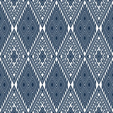 geometrik etnik seamless modeli,