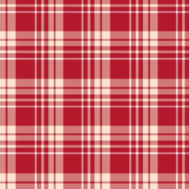 Tartan ekose desen dokusu. Kusursuz vektör deseni. Tekstil ya da baskı tasarımı için mükemmel. Vektör illüstrasyonu.