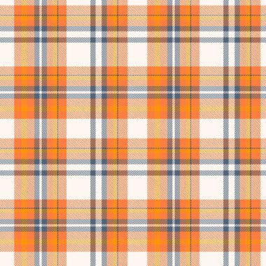 Tartan ekose desen dokusu. Kusursuz vektör deseni. Tekstil ya da baskı tasarımı için mükemmel. Vektör illüstrasyonu.