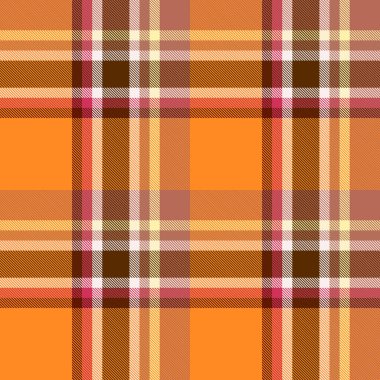 Tartan ekose desen dokusu. Kusursuz vektör deseni. Tekstil ya da baskı tasarımı için mükemmel. Vektör illüstrasyonu.