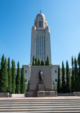 Yazın Lincoln, Nebraska Eyalet Meclisi 'nin dışı.