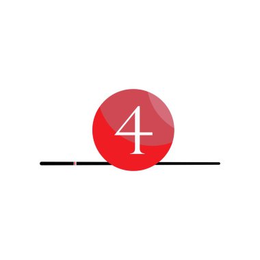 Billiard logo template. Billiard brand identity.