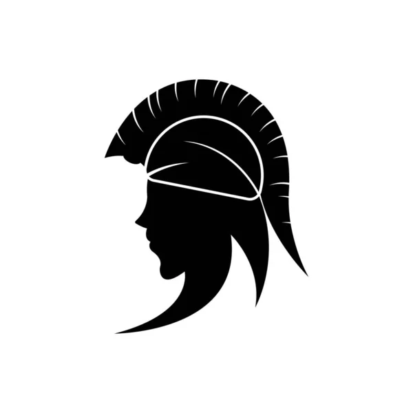 Design Vetor Logotipo Athena — Vetor de Stock
