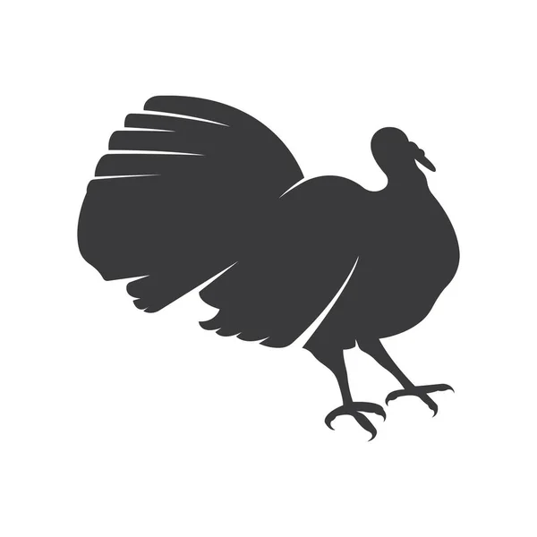 Modelo Design Vetor Logotipo Turquia — Vetor de Stock