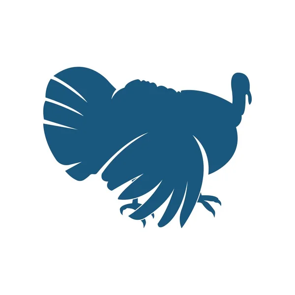 Turquía Logo Vector Diseño Plantilla — Vector de stock
