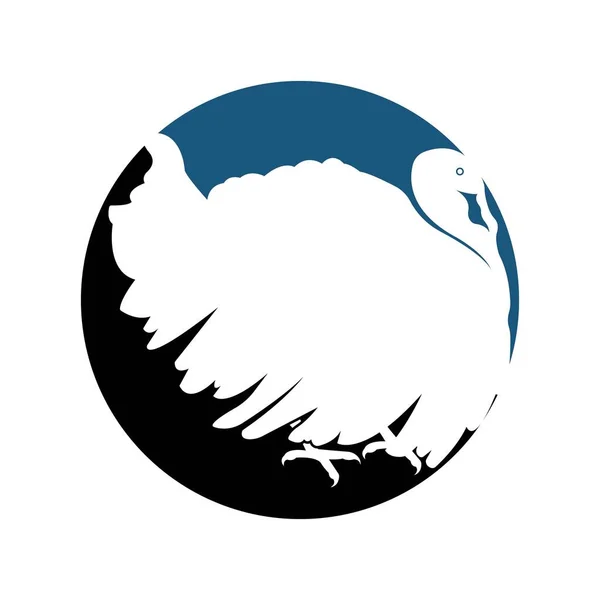 Türkei Logo Vektor Design Vorlage — Stockvektor