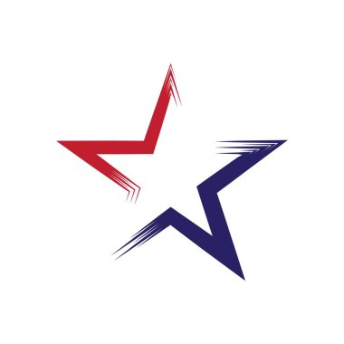 Yıldız Logo Şablonu vektörü