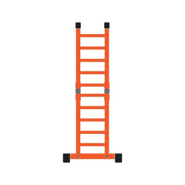 Katlanan merdiven simgesi vektör çizim sembolü deseni