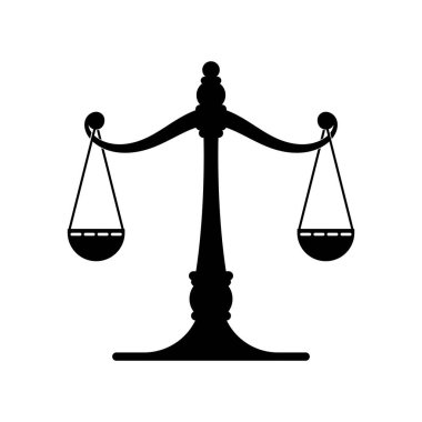 Hukuk Firması Logo Vektör Şablonu Tasarımı