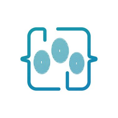 Yaratıcı modern soyut programlama kodlama logosu tasarımı, renkli gradyan kodlama logosu şablonu