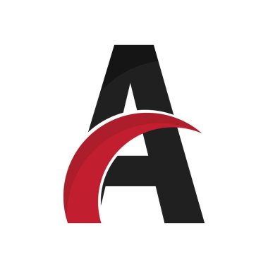 Bir Harf Logosu İş Şablonu Vektör simgesi