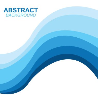 Arkaplan soyut renk dalgası tasarım vektörü çizimi