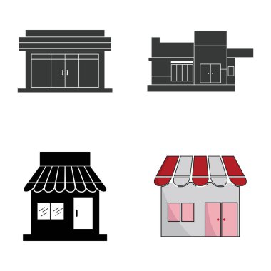 Simge şablonu vektör tasarım şablonunu sakla