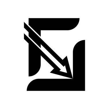 Ticari logo tasarım vektör şablonu