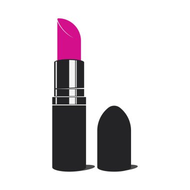 Rujlu moda ürünü etiketi vektör şablonu