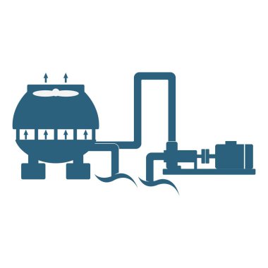 Su soğutma kulesi daigram çizimi