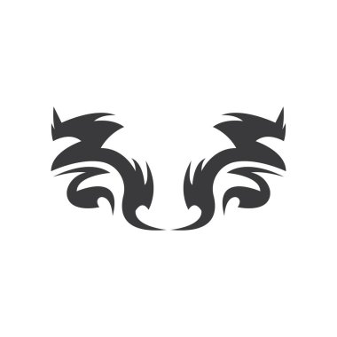 Neo Kabile Elementleri tasarımı. Y2K Dövme Simgeleri. Poster Biçiminde Vektör Gotik Asit Şekilleri