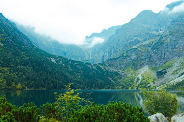 Sea Eye lake in Poland. Landscape of nature. 