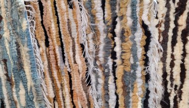 Background. Natural sheep fur close up. 
