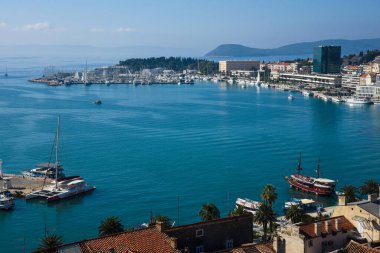 Split, Croatia. Urban landscape in summer. 
