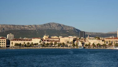 Split, Croatia. Urban landscape in summer. 