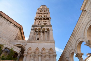 Split, Croatia. Elements of the ancient architecture of the city. 