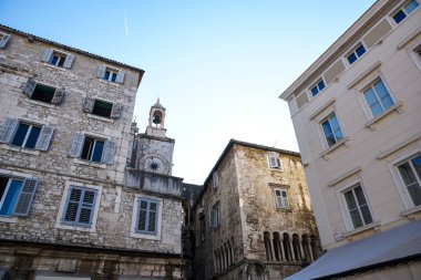 Split, Croatia. Elements of the ancient architecture of the city. 