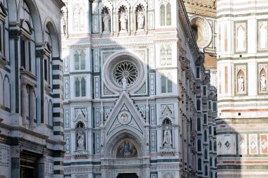 Detail of Cathedral of Saint Mary of the Flower, Florence, Italy